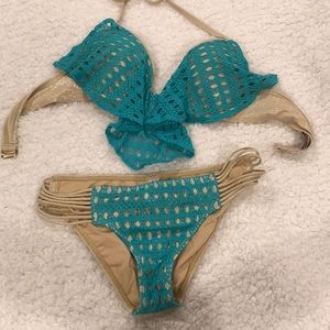Luli Fama halter bikini